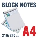 Block Notes incollati A4
